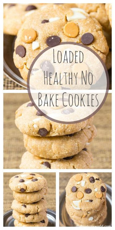 Loaded Healthy No Bake Cookies
