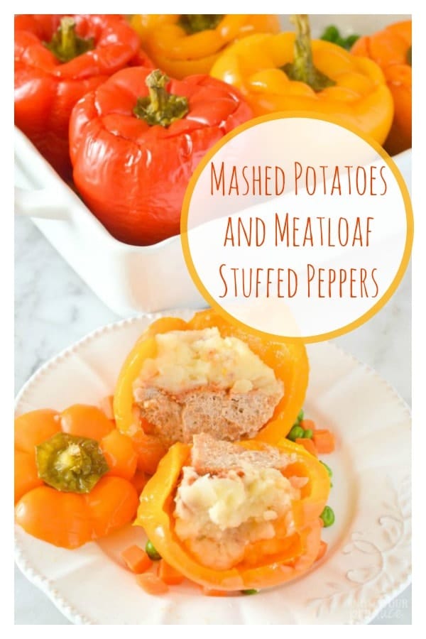 Mashed Potatoes and Meatloaf Stuffed Pepper Recipe - Super Healthy Kids