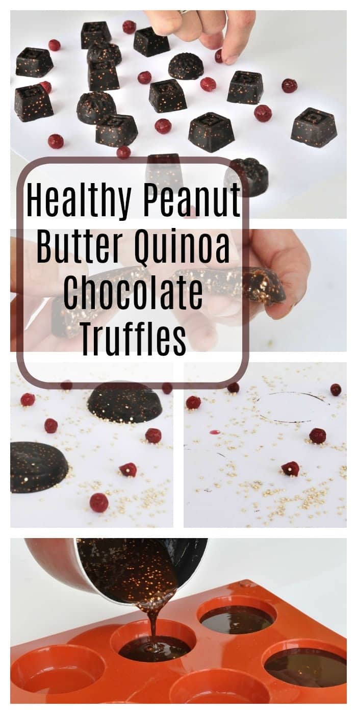 Healthy Peanut Butter Quinoa Chocolate Truffles Super Healthy Kids