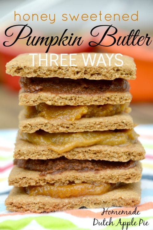 Honey Sweetened Pumpkin Butter. Perfect sweet spread that is good for you! www.superhealthykids.com