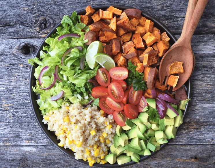 Taco Bowl with Avocado Lime Dressing. Move aside Cafe Rio! This taco bowl is fresh, amazingly delicious and can be made right in the comfort of your own kitchen! www.superhealthykids.com