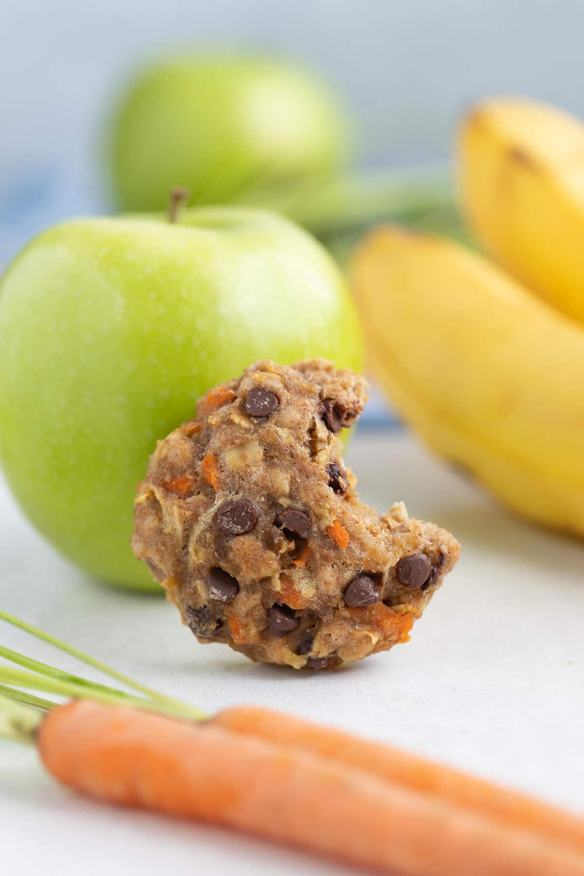 healthy apple carrots breakfast cookies