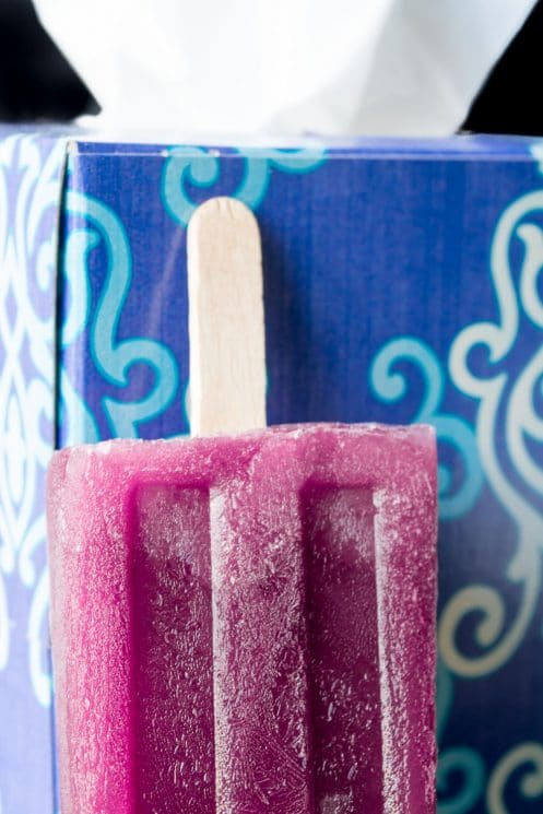 5 All Natural Ways to Soothe a Cough. GRAPE POPSICLES are a super fun way to soothe a cough, there's not a kid around who will turn down this medicine!