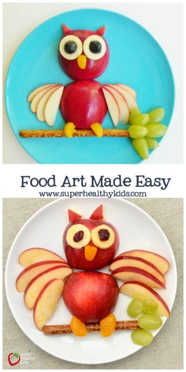 Food Art Made Easy. The easy way to create fun food!