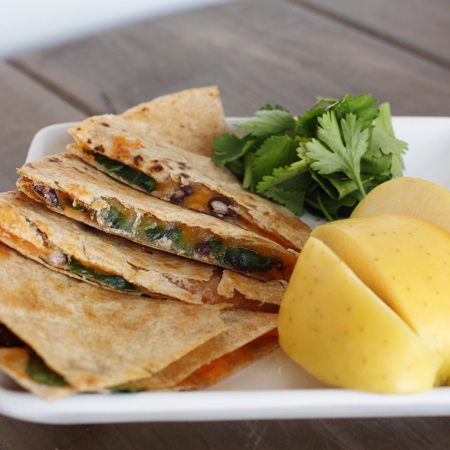Sweet Potato Quesadillas with Black Beans Super Healthy Kids