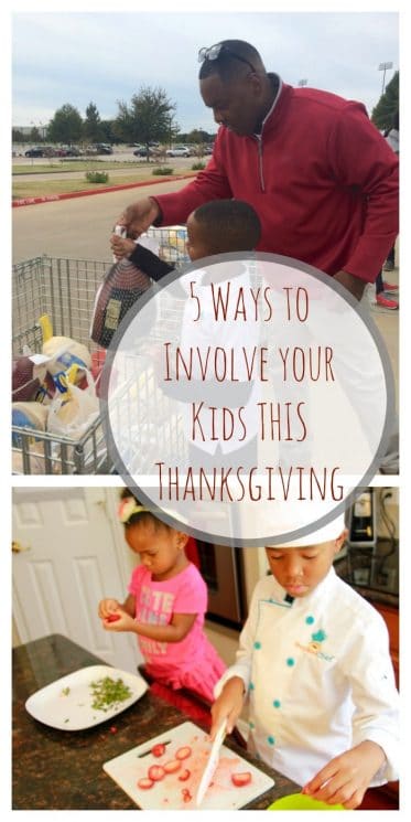 5 Ways to Involve your Kids THIS Thanksgiving