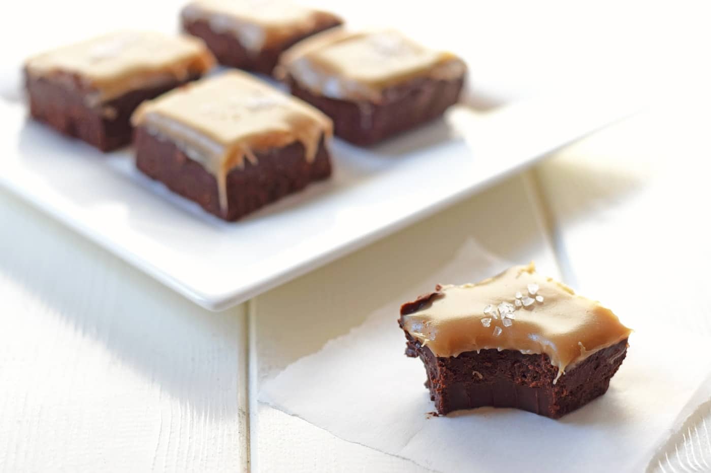 Chocolate Caramel Fudge Cups {Paleo & Vegan}