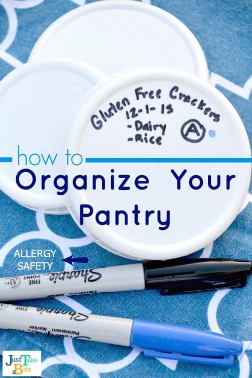 How To Organize Your Pantry For Allergy Safety. If you have kids with food allergies, you NEED these tips! www.superhealthykids.com