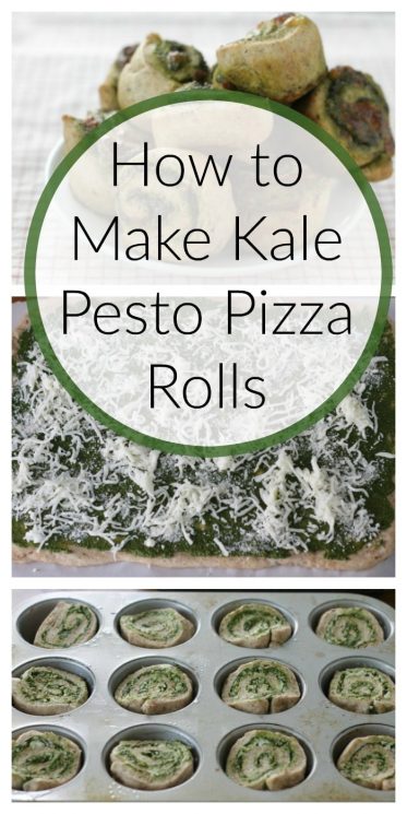 How to Make Kale Pesto Pizza Rolls