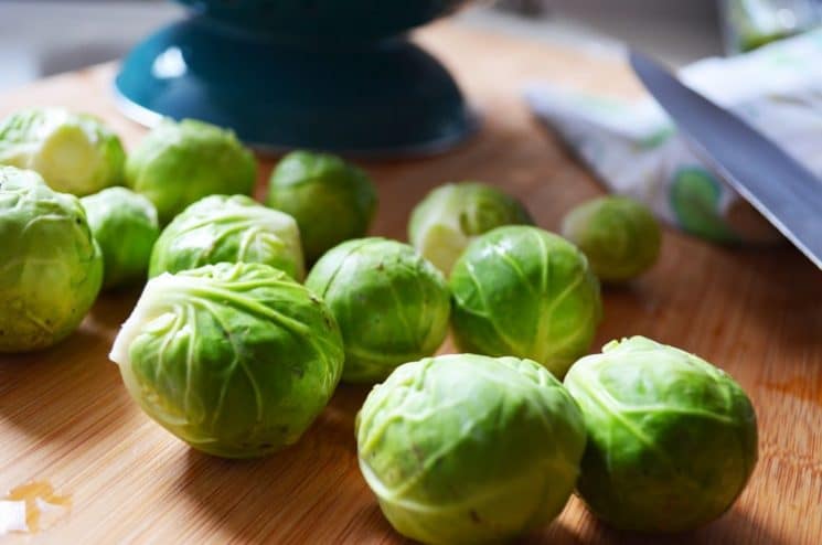 The right way to serve this seasonal veggie! Perfectly Crunchy Parmesan Brussels Sprouts!