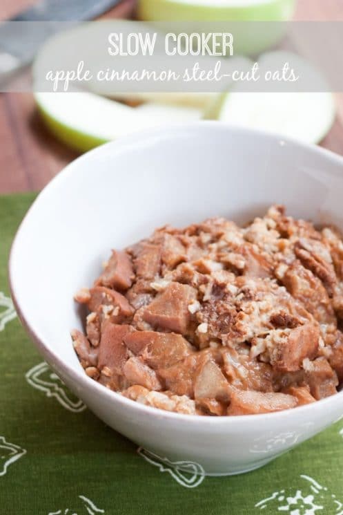 Healthy Slow Cooker Breakfasts- Looking for a quick & healthy breakfast? Whip out your slow cooker & prep one of these nutrition-packed recipes for the AM!