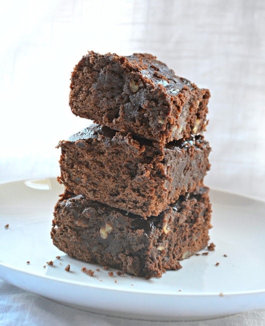 Fudgy Black Bean Brownies