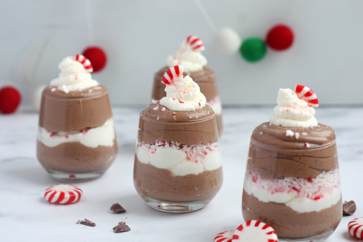 Chocolate Peppermint Mousse