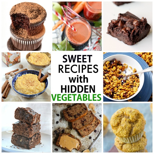 Healthy Sweet Recipes with hidden vegetables! Delicious, sweet recipes which have a vegetable hidden in them! Options for those following a gluten free, vegan and paleo lifestyle! https://www.superhealthykids.com/10-sweet-recipes-hidden-vegetables/