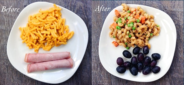 Before and After Kid Lunch Makeovers