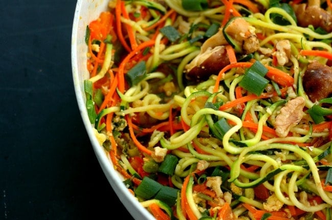 Vegetable Pad Thai - a copycat restaurant favorite!