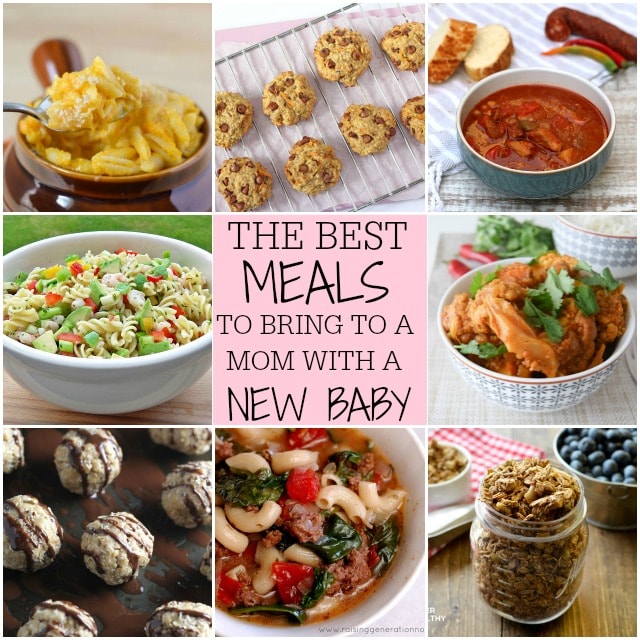 The Best Meals To Bring To A Mom With A New Baby. www.superhealthykids.com