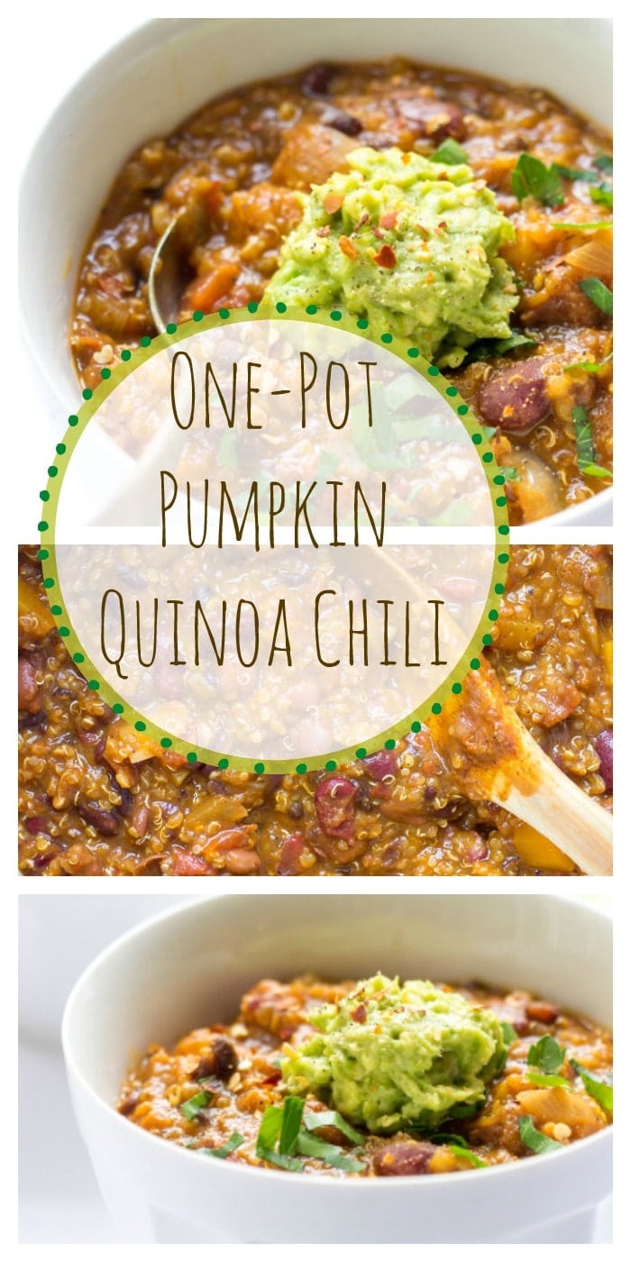 OnePot Pumpkin Quinoa Chili Super Healthy Kids