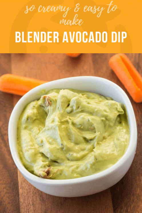 Creamy Blender Avocado Dip | Healthy Ideas for Kids