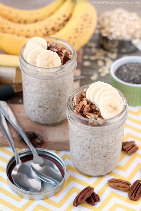 Overnight Oats Recipe (Banana Nut) - Fed & Fit