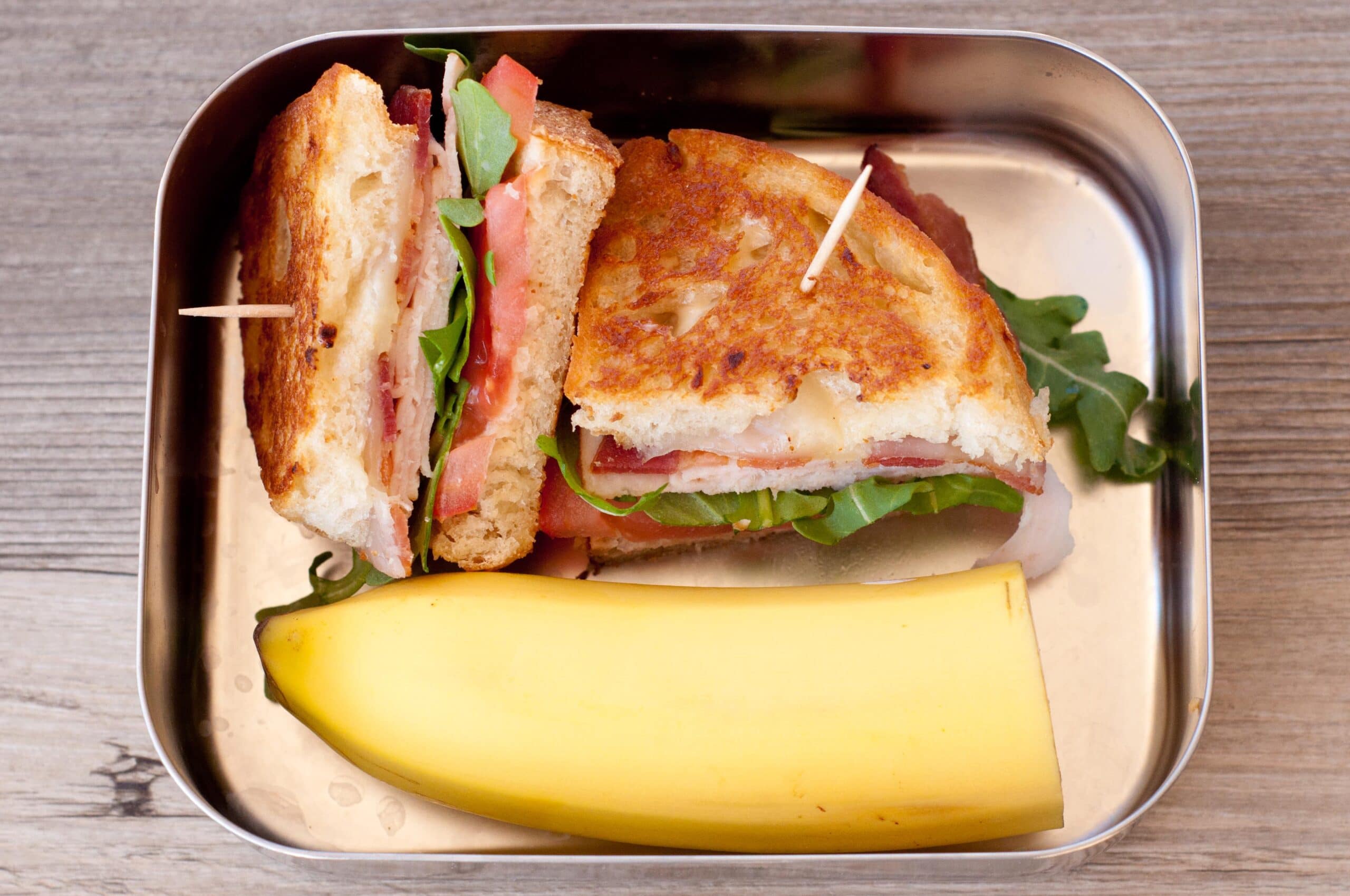 The Ultimate Turkey Club Sandwich with Lemon Garlic Aioli Super