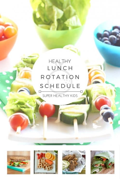 MEAL PLANNING - HEALTHY LUNCH ROTATION SCHEDULE! Do you struggle with knowing what to eat every day for lunch? Want a fun way to involve the whole family at lunchtime? With this handy rotation schedule each day of the week brings a fun new lunch idea! You'll never run out of ideas on healthy ways to break up your day & you'll satisfy your hunger in the most nutritious way! https://www.superhealthykids.com/healthy-lunch-weekly-planner/