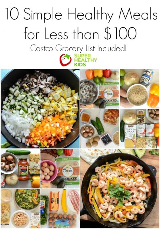 10 Simple Healthy Kid-Approved Meals from Costco for Less than $100