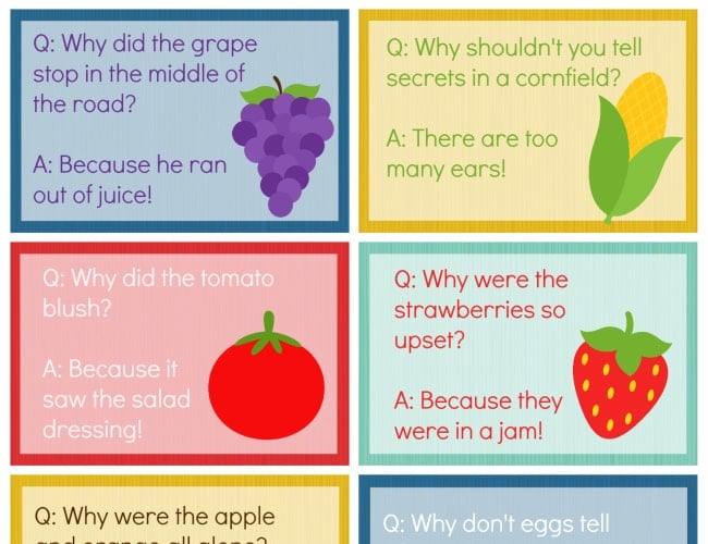 The Ultimate Lunchbox Joke Roundup Super Healthy Kids