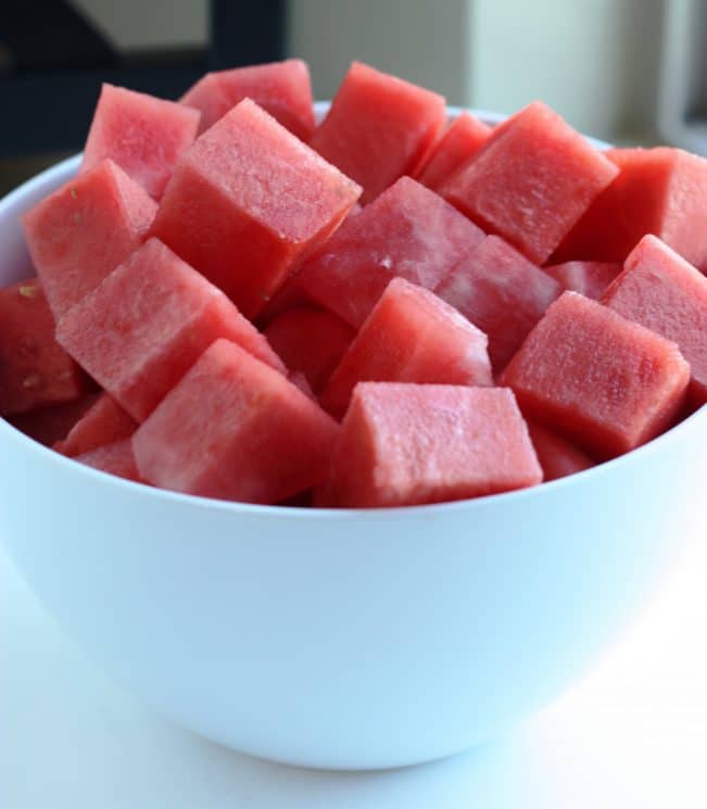 Watermelon Cubes