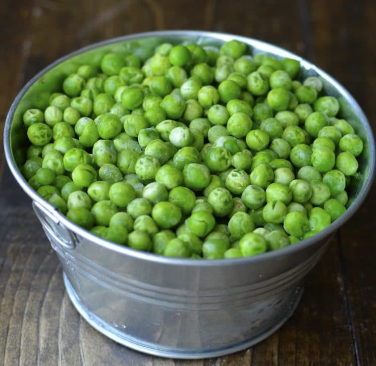 Frozen or Steamed Green Peas