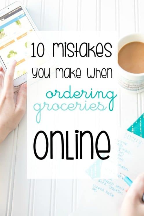 Feeling like online grocery shopping is going to change your life? Well, I'm with ya' there. You are absolutely right. But you gotta make sure you're not making some of these common mistakes that could ruin your experience. Pin to save for future reference and click through to see if you're making any of these mistakes. www.superhealthykids.com