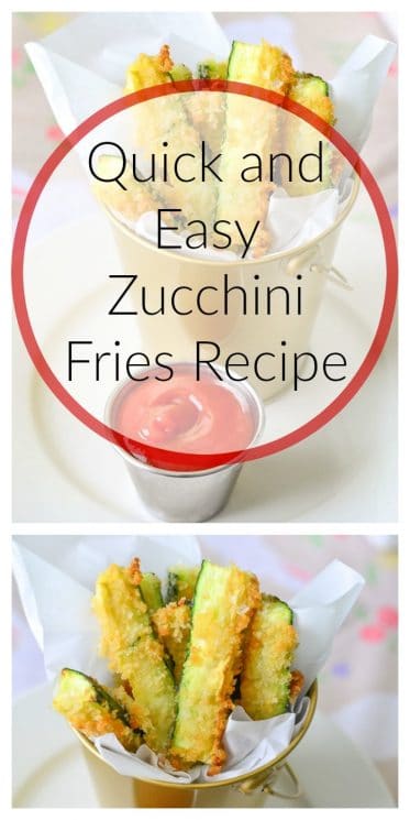 Quick and Easy Zucchini Fries Recipe