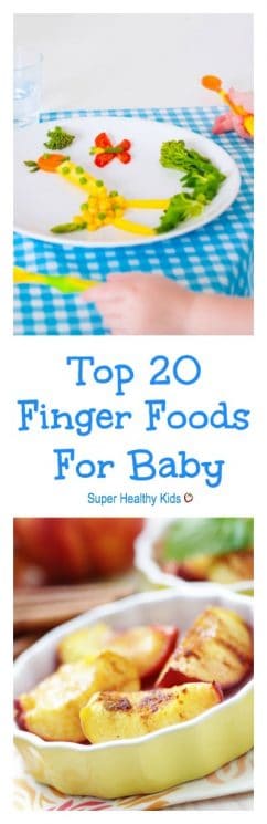 Top 20 Finger Foods For Baby. 20 of our favourite baby-friendly finger foods that are great for the whole family!