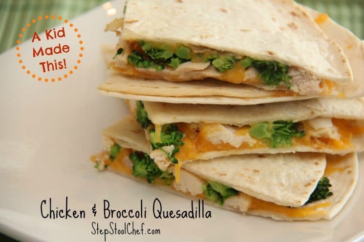 Chicken Broccoli Quesadilla_SSC