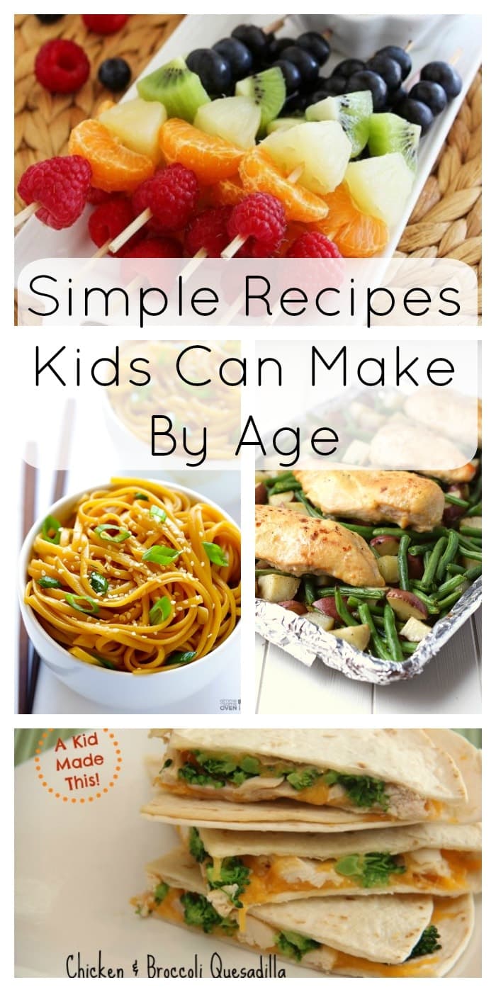 Simple Recipes Kids Can Make By Age - Super Healthy Kids