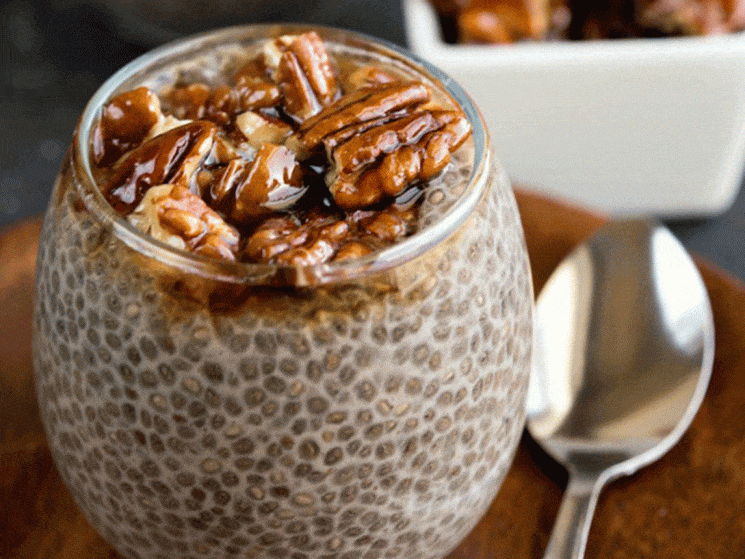 Sticky Bun Chia Pudding