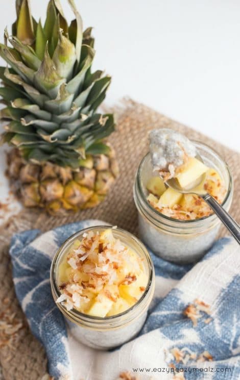 Pina Colada Chia Pudding