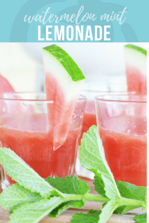 watermelon mint lemonade