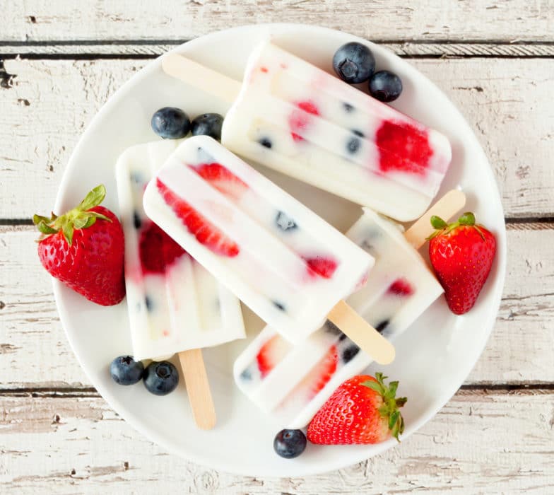 Berry Yogurt Pops Super Healthy Kids