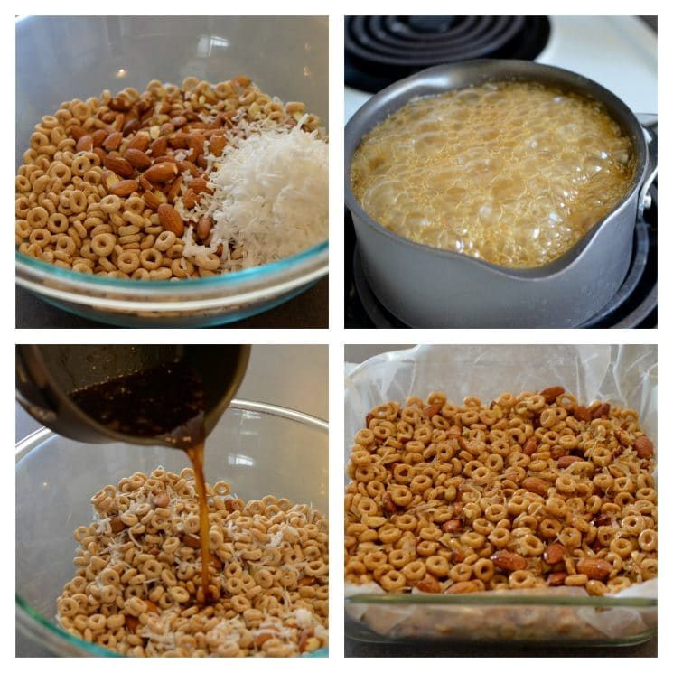 steps for making cereal bars