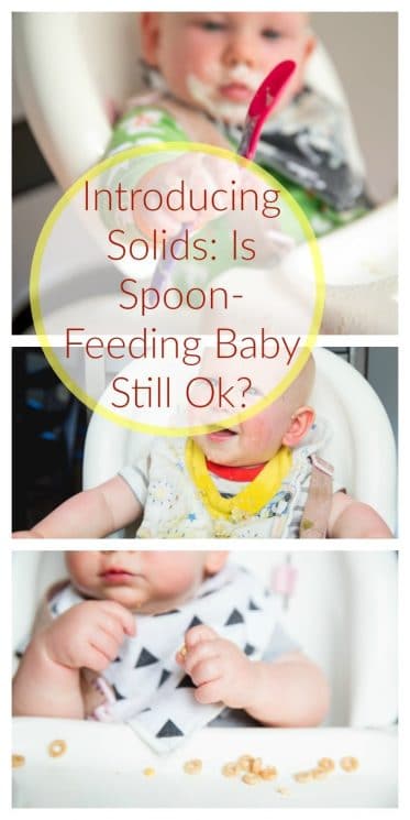 Introducing Solids: Is Spoon-Feeding Baby Still Ok?