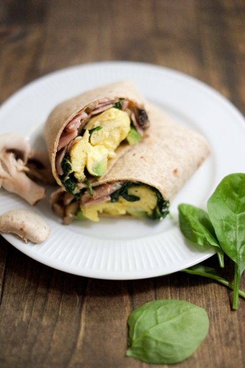 School Morning Breakfast Burrito Recipe