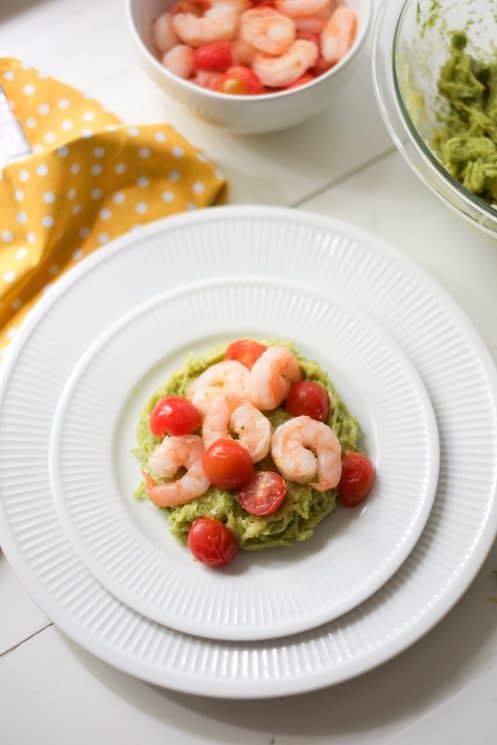 Avocado Pesto Spaghetti Squash Recipe