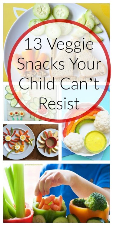 13 Veggie Snacks Your Child Can’t Resist