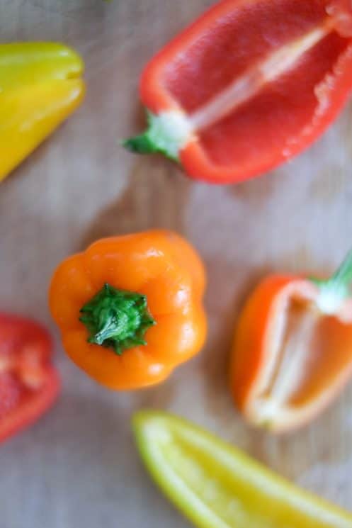 Spinach and Cheese Stuffed Mini Peppers Recipe