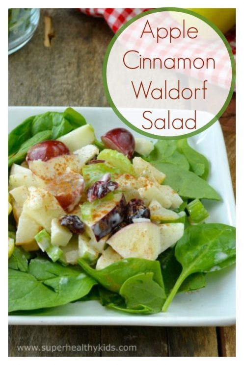 Apple Cinnamon Waldorf Salad