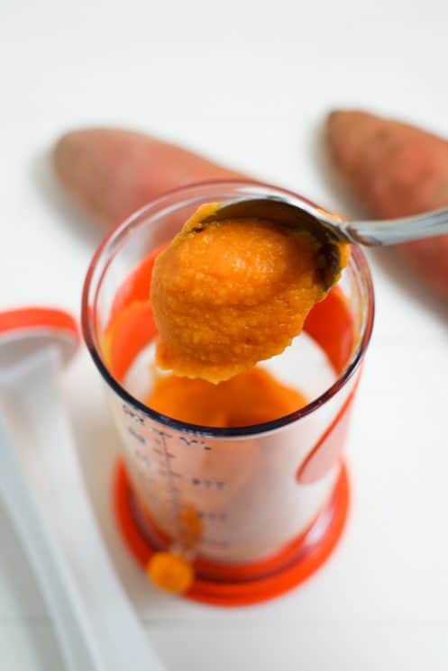 Sweet Potato Baby Food 3 Ways