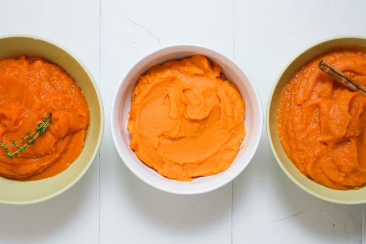 Sweet Potato Baby Food 3 Ways