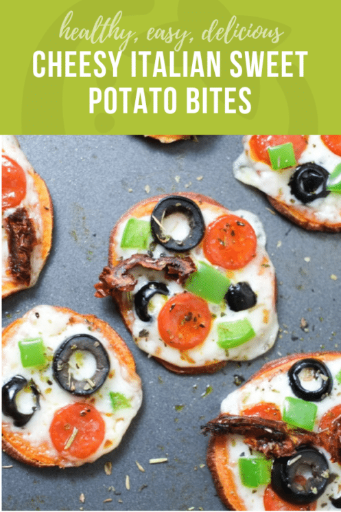 Cheesy Italian Sweet Potato Bites | Healthy Ideas for Kids