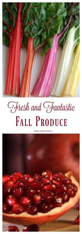 Fresh and Fantastic Fall Produce. Fall's fresh produce adds delicious flavors in fall inspired dishes. Enjoy our list of fresh fruits and veggies along with recipes celebrating them. https://www.superhealthykids.com/fresh-fantastic-fall-produce/